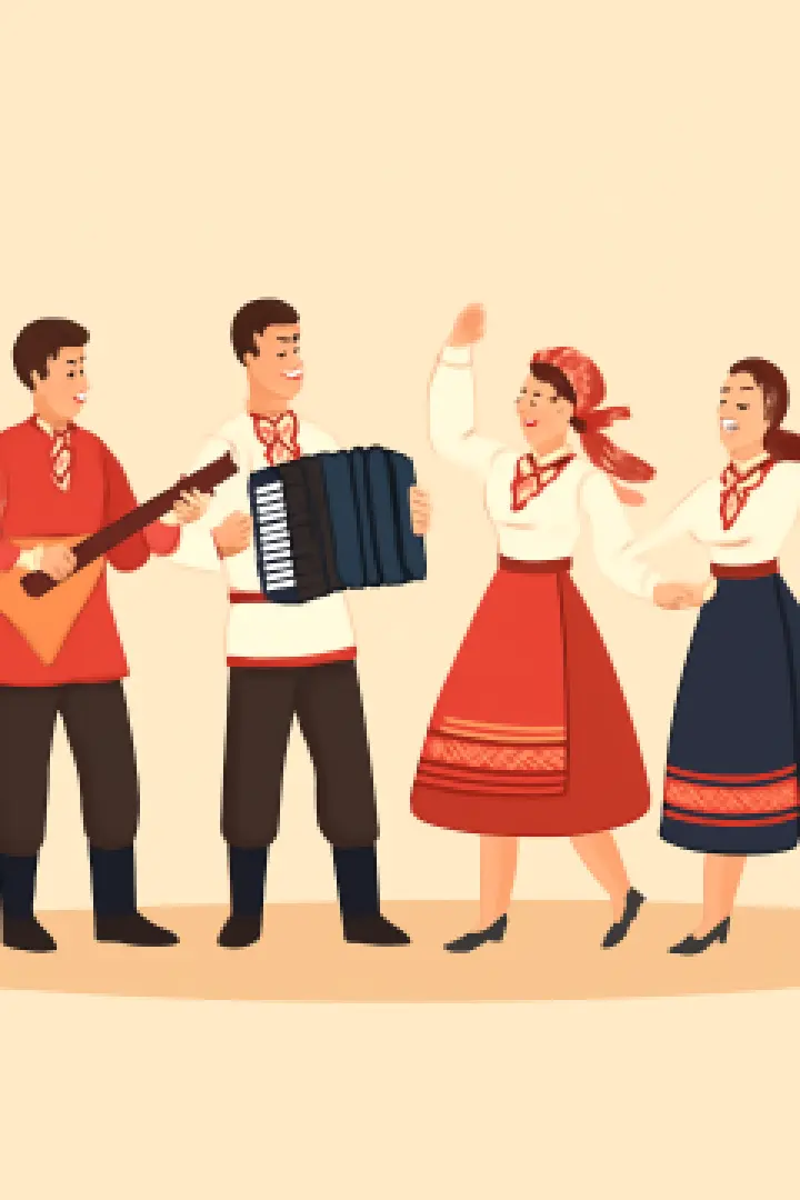Evening of National Art. Ensemble “Talaka”