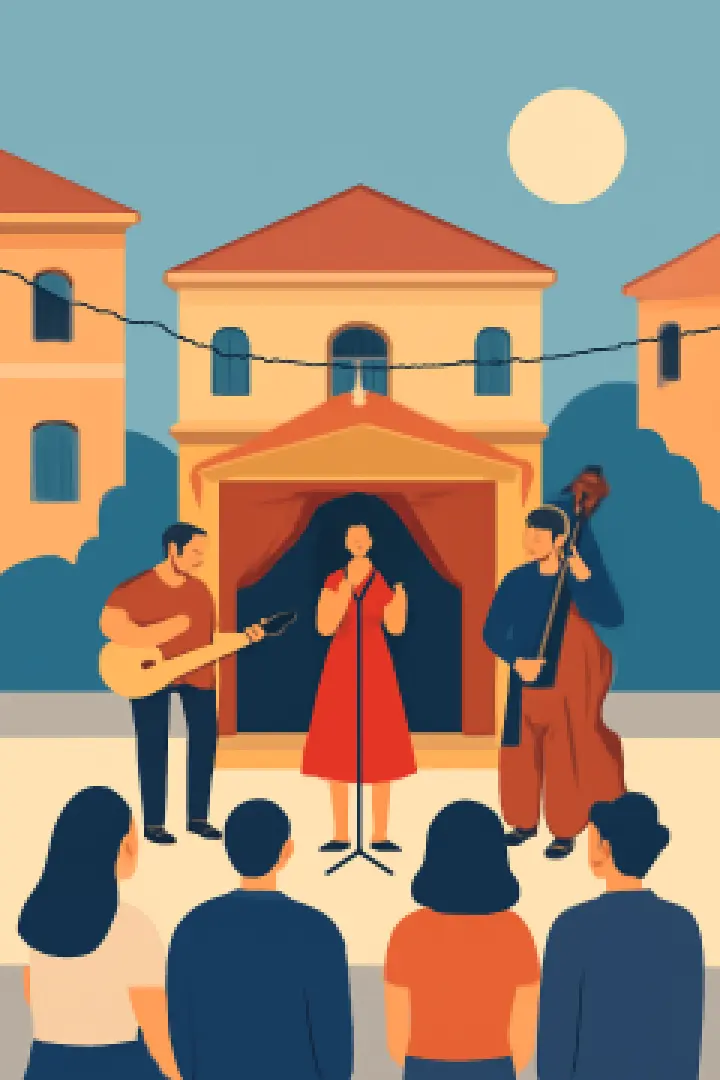 Theatrical Courtyard — Musical Show
