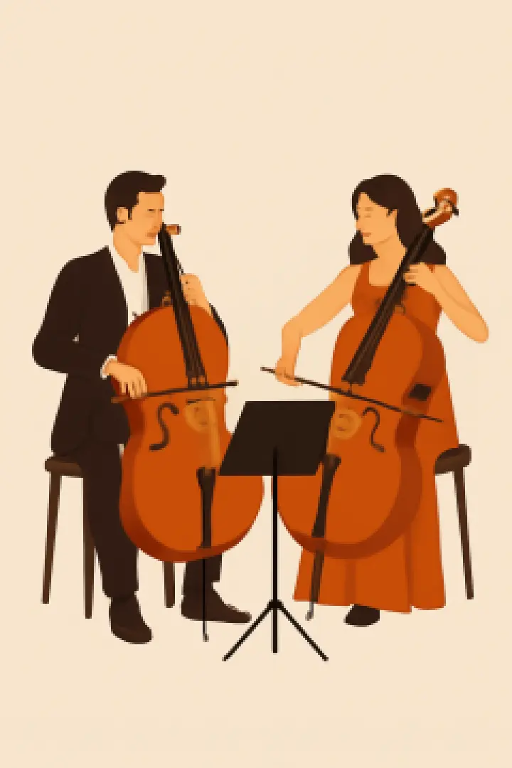 Tsarevs Duo Cello Concert: Neoclassicism