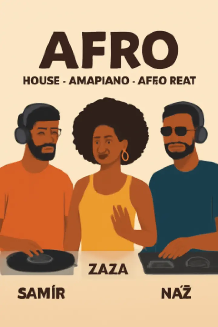AFRO EVENT - Вечеринка с Афро Хаус, Амапиано и Афро Бит