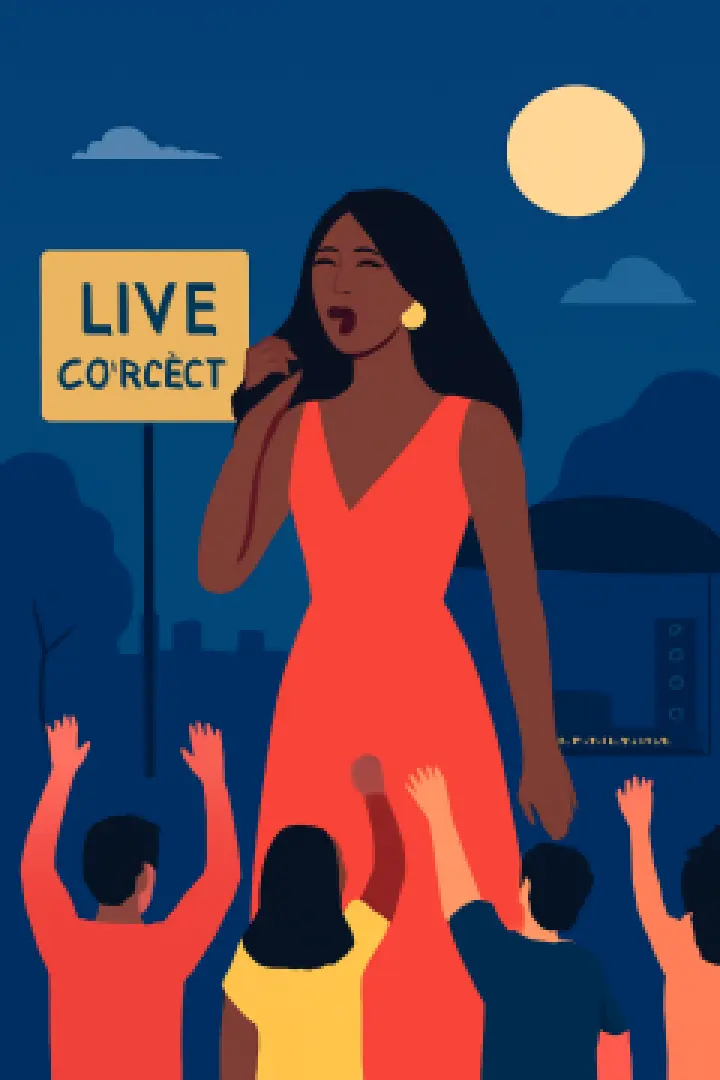 Naomi Campbell Live Concert in Tbilisi