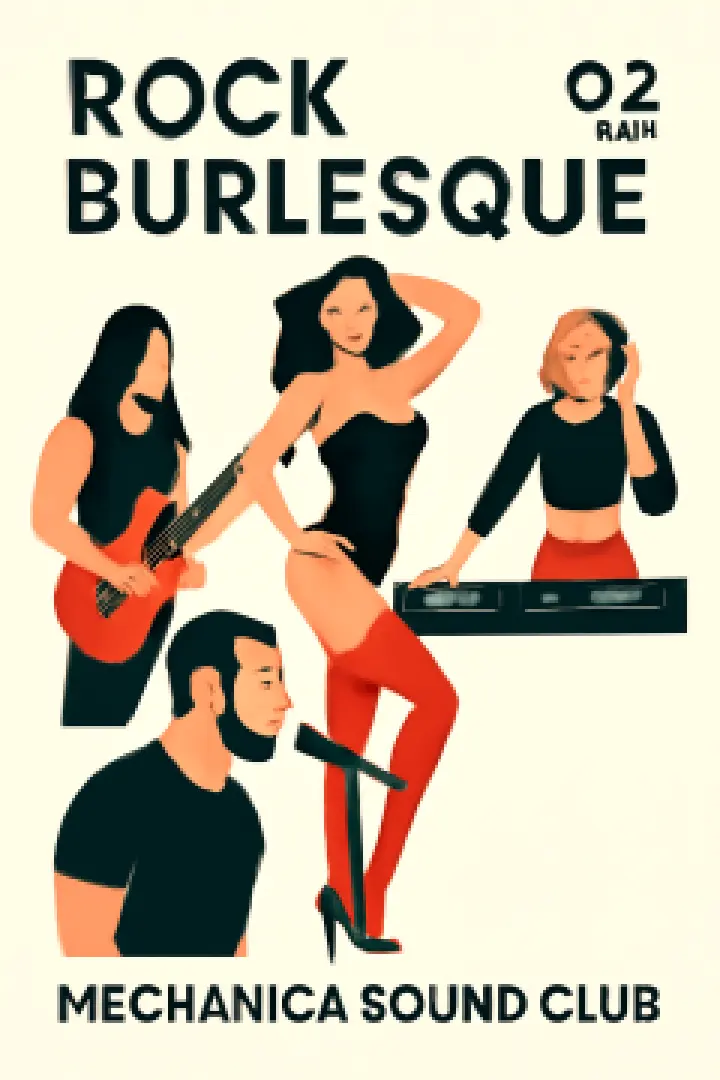 Rock Burlesque Live Show in Tbilisi