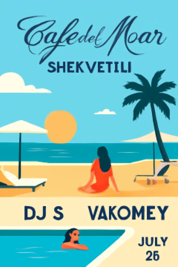 Открытие сезона Cafe del Mar Шекветили с DJ S