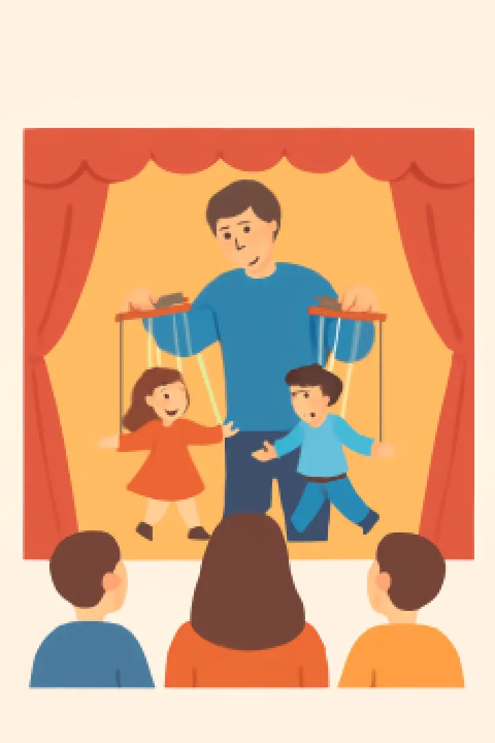 Blaise at the Batumi Puppet Theatre