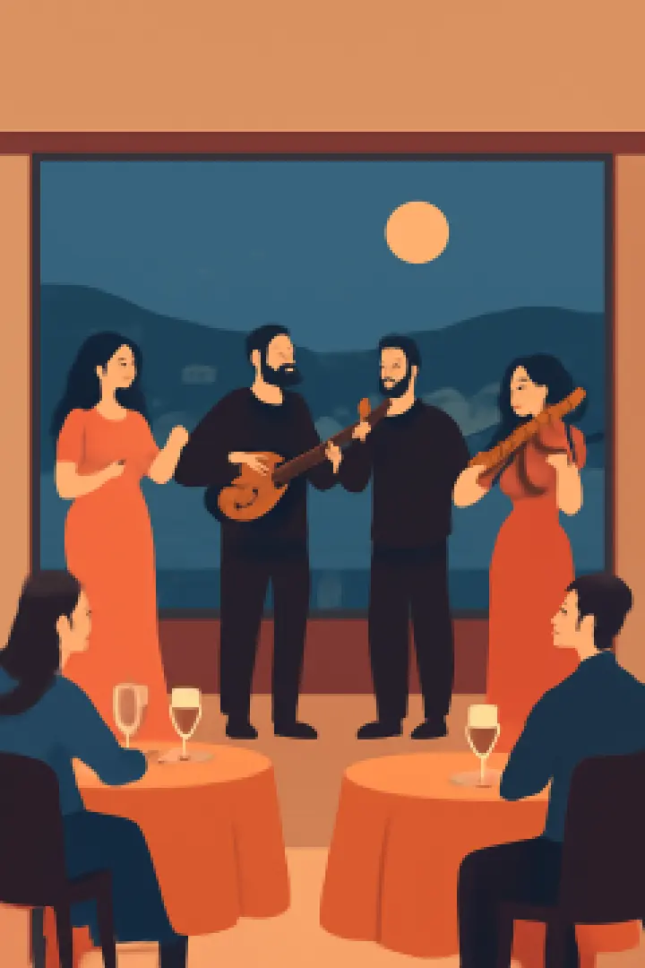 Georgian Voices Live at Panorama Restaurant