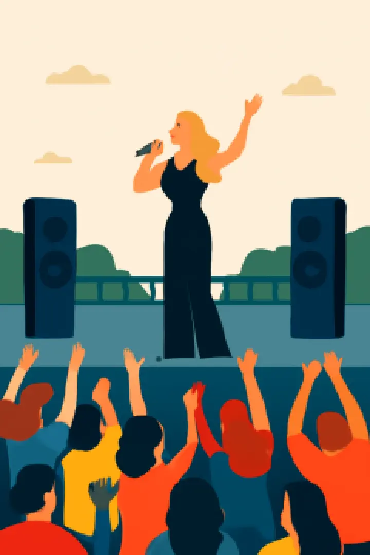 Kristina Orbakaite Live Concert in Batumi