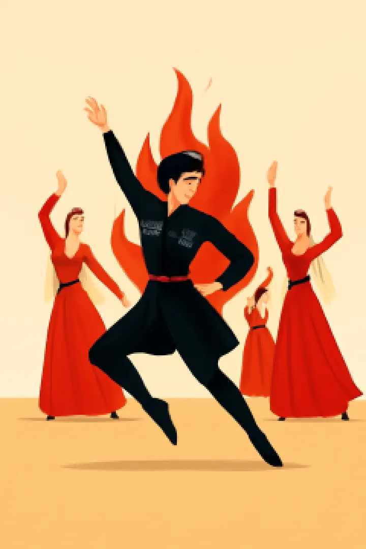 Fire of Georgia - State Royal National Ballet