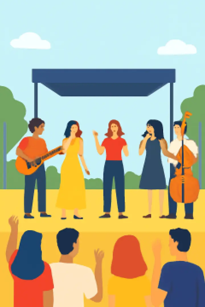 Open-Air Choir Concert at Terrace Botanica