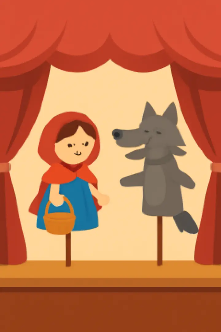 Little Red Riding Hood Puppet Show