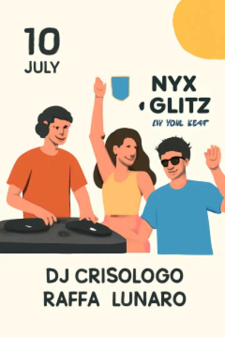 NYX X GLITZ Party at Botanico Terrace