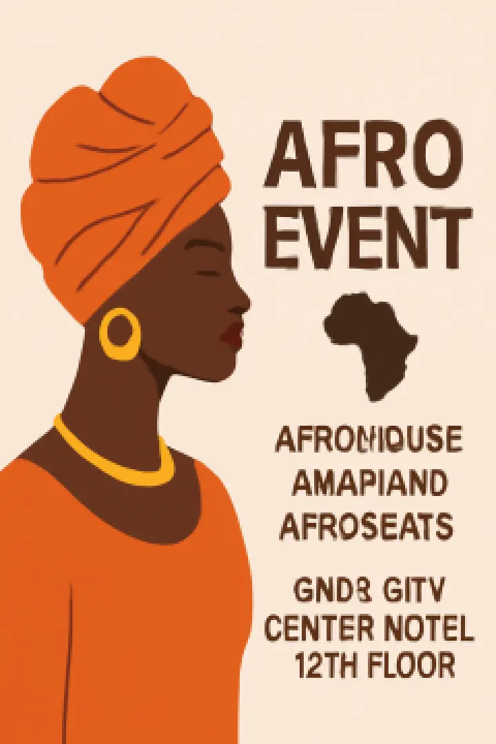 Afro Event - Night of Afro House, Amapiano & Afro Beat