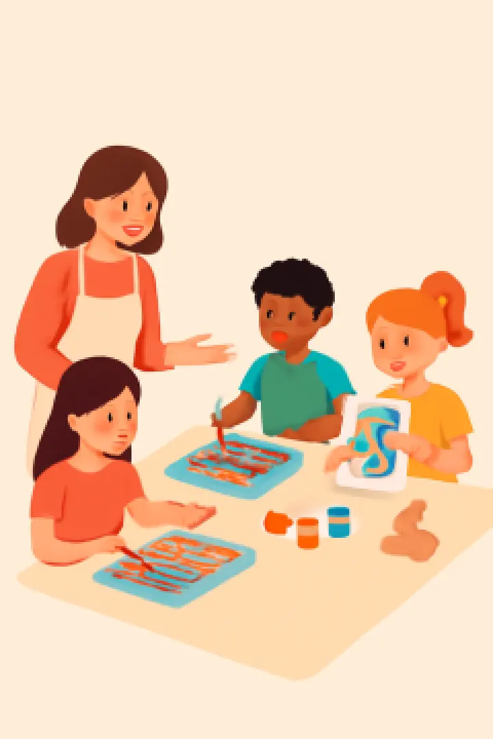 Little Wizards’ Workshop: Magical Ebru Art for Kids