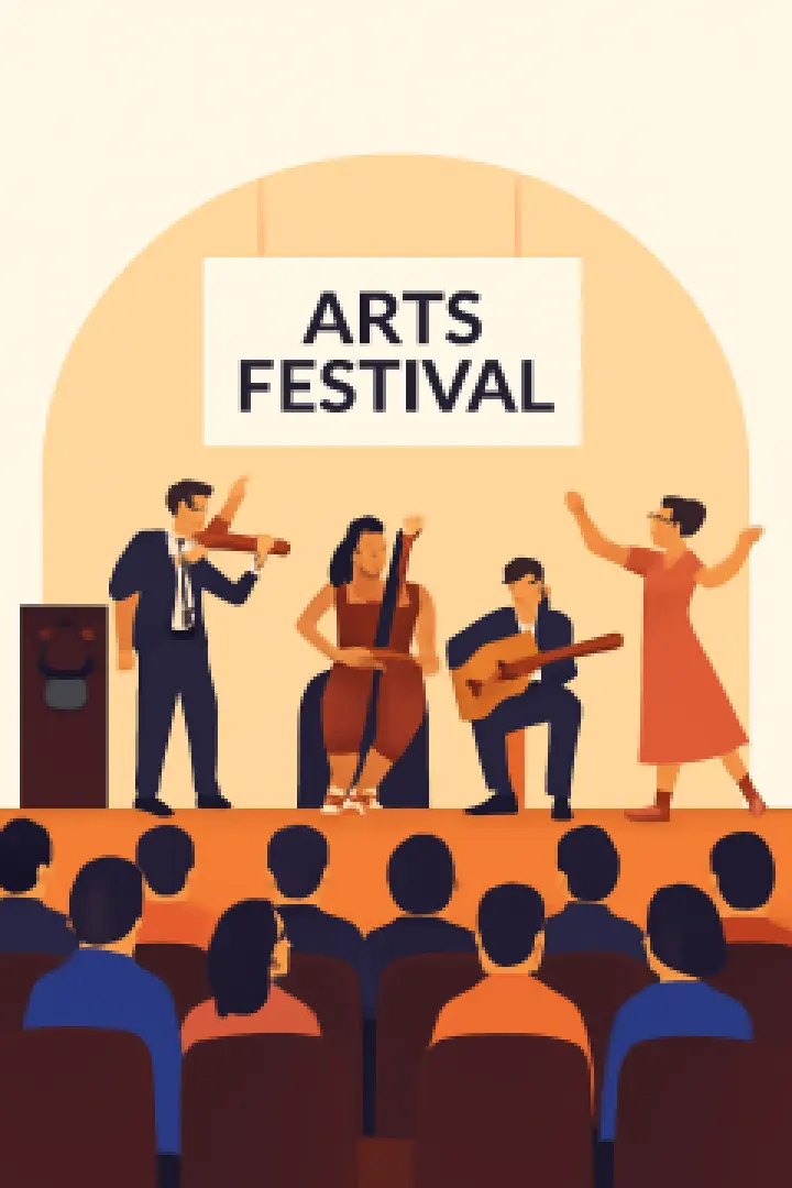 International Art Festival Gala in Gurjaani
