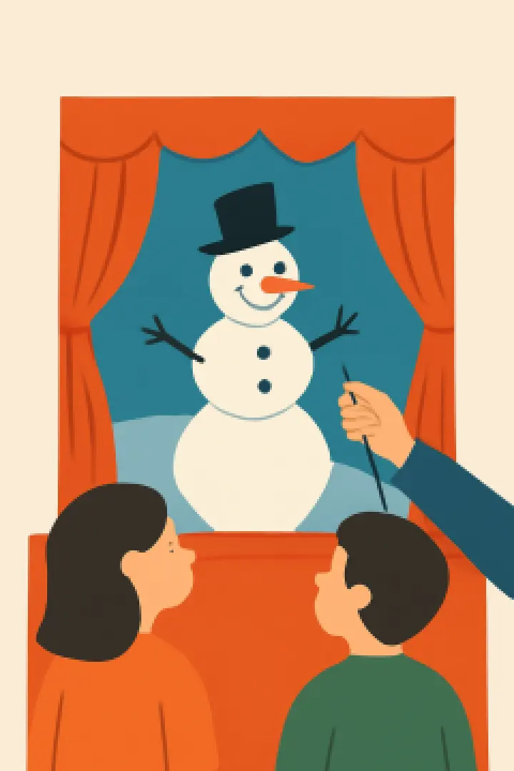 Snbowball Puppet Show