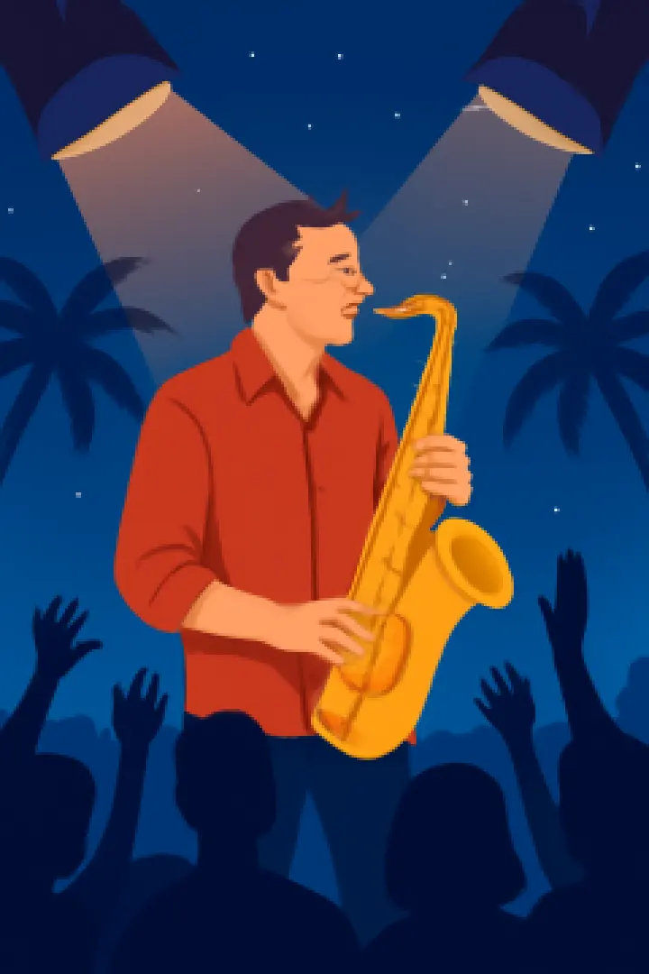 Max The Sax Live at Tropicos Batumi