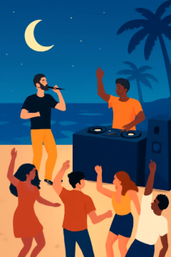Levi Love Disco & Tobako Tween at Iveria Beach