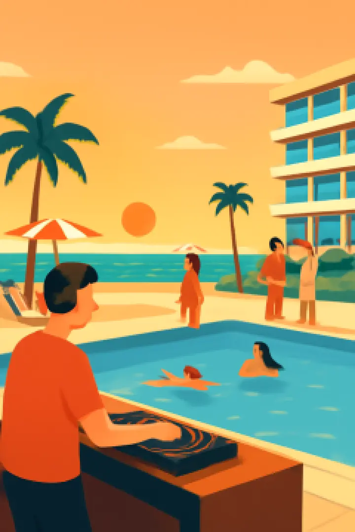 Pool Party All Day Long at Grand Gloria Hotel