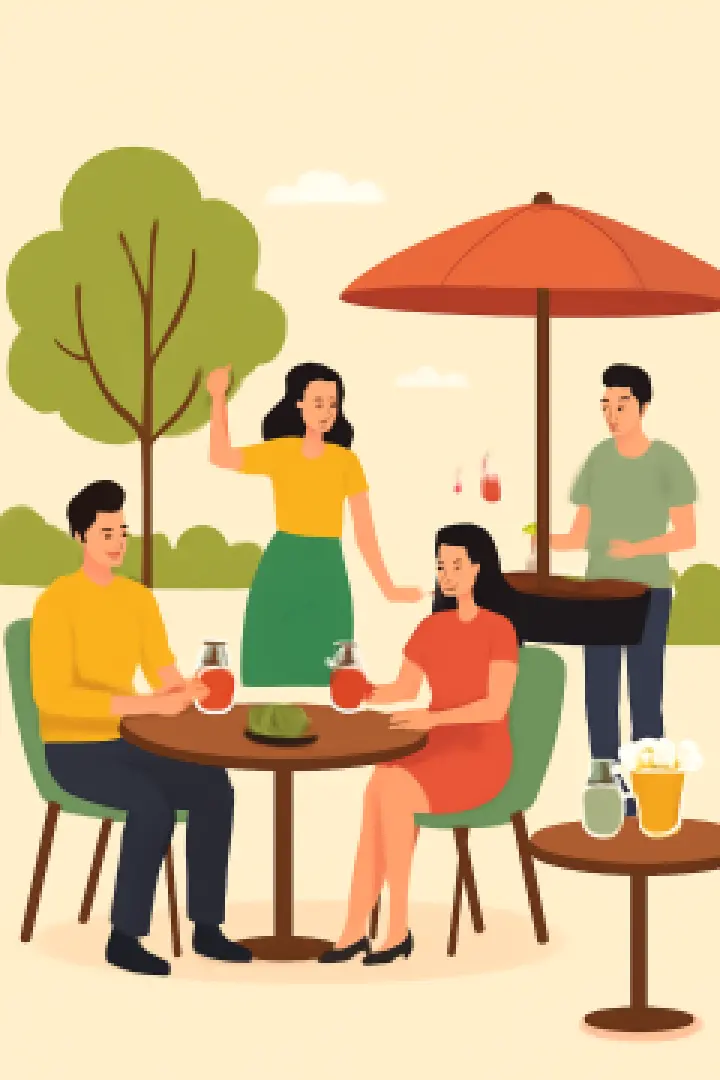 BBQ Brunch at Marriott Patio