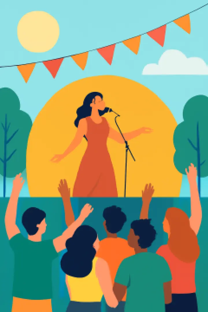Lela Tsurtsumia Live at Shuaguli Summer Fest