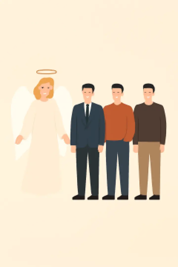 Three Men and an Angel