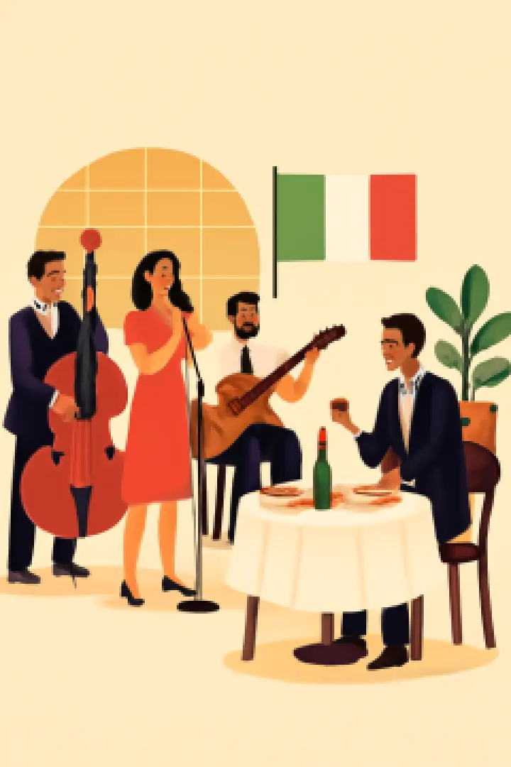 A Night of Italy: Italian Cuisine and Live Music
