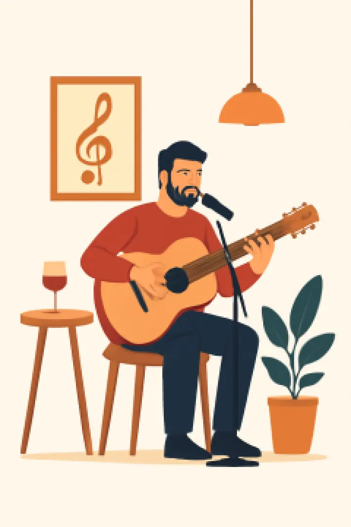 Achiko Nizharadze at Grill & Melody
