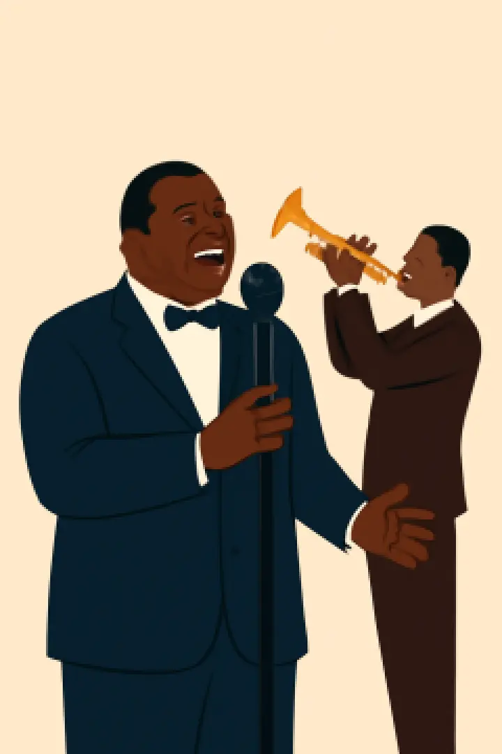 Vincent Gross and Ark Ovrucky Quartet with a Program of Louis Armstrong Hits