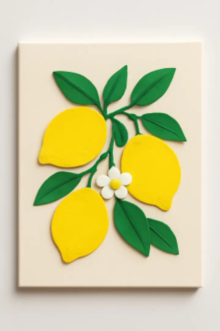 Make Your Own Lemon Decor