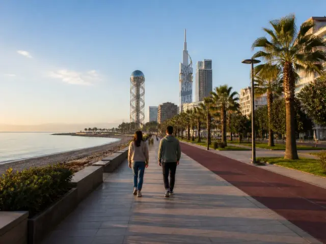 A morning city stroll in Batumi - Batumi