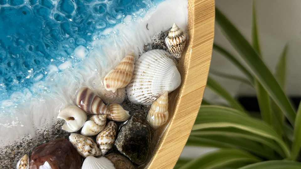 Мастер-класс по созданию моря эпоксидной смолой