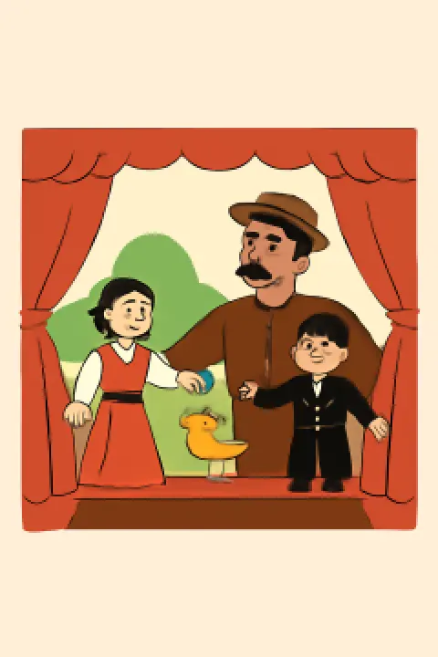 The Autumn Of My Springtime - Puppet Theatre Performance - Tbilisi