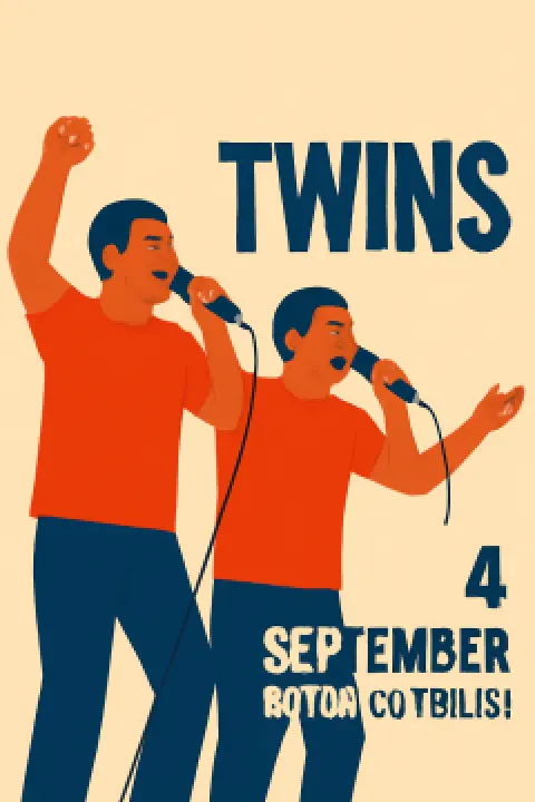 TWINS Are Back at Botanico Tbilisi - Tbilisi