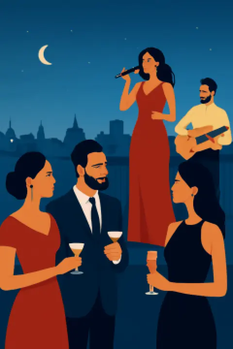 Spanish Night at Weather Report Sky Bar - Tbilisi