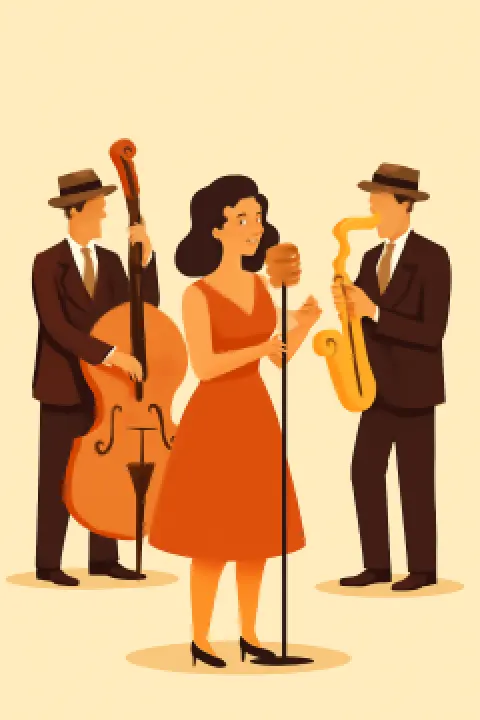 Vintage Jazz Trio Live at Nilo Restaurant - Giza