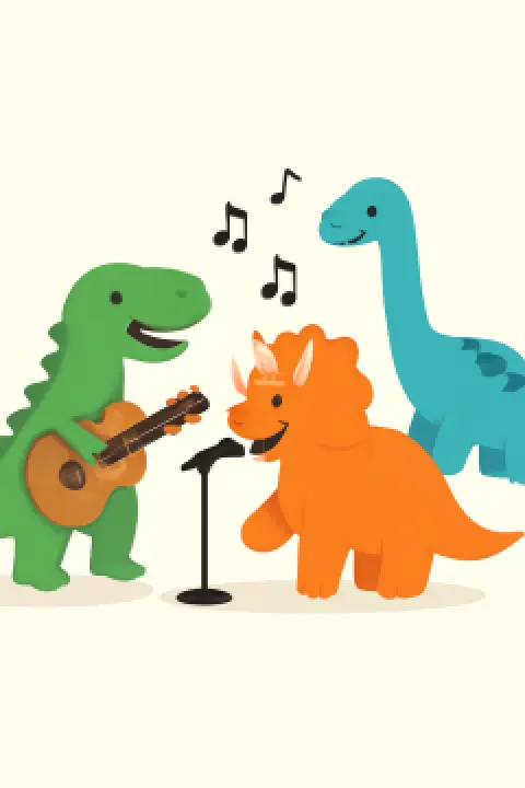 Music Therapy for Children. Dinosaurs - Minsk