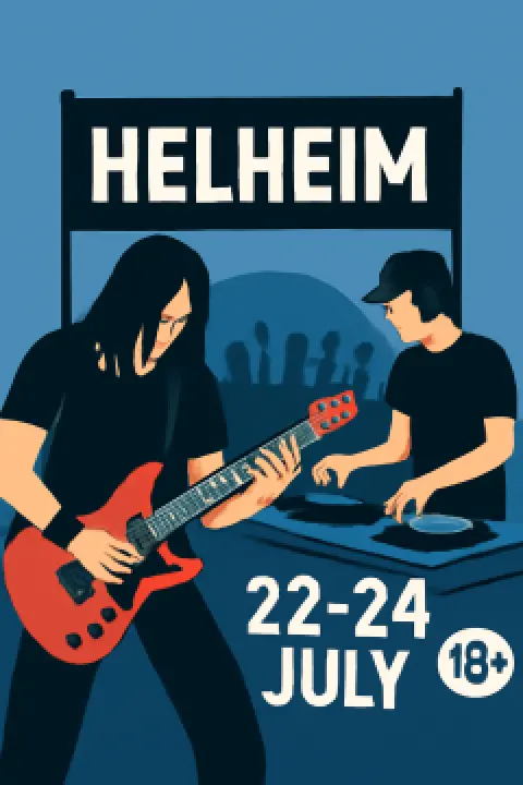 HELHEIM 3rd Anniversary Party at Sardafi Club - Tbilisi