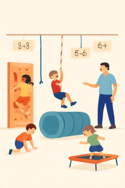 Jungle Gym Kids' Obstacle Course for Ages 3 and Up - Tbilisi
