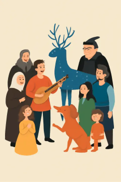 The Blue Deer