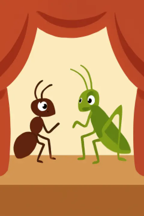 The Cricket and the Ant - Akhaltsikhe Puppet Theater - Tbilisi