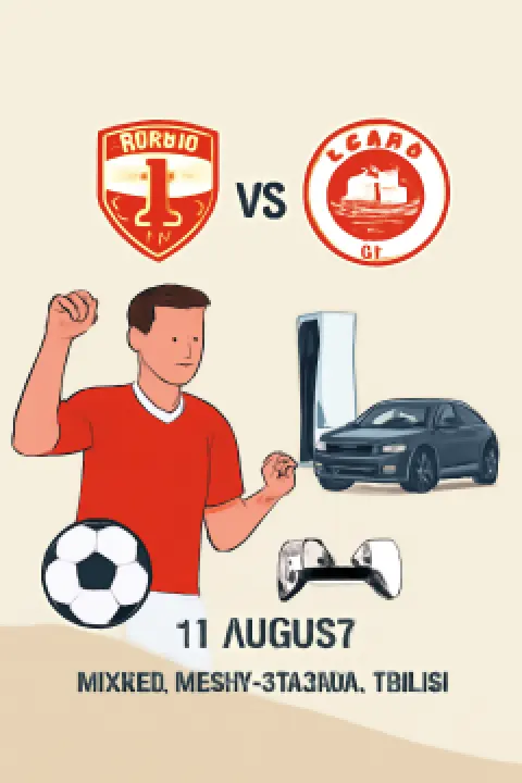 Iberia 1999 vs Larne - Europa League III Qualifying Round - Tbilisi