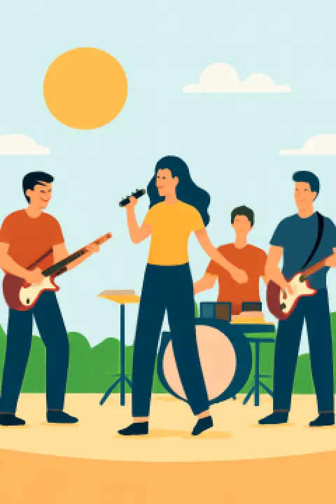 Group "Ursa" Live at Shuaguli Summer Fest - Tbilisi