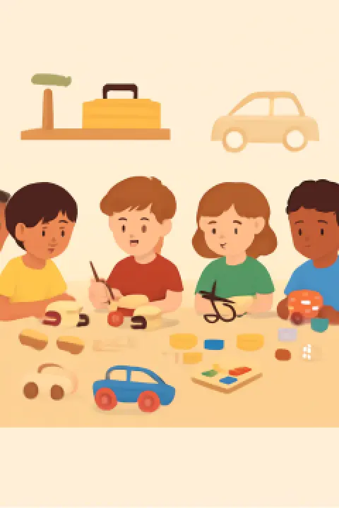 Wooden Toy Car Workshop