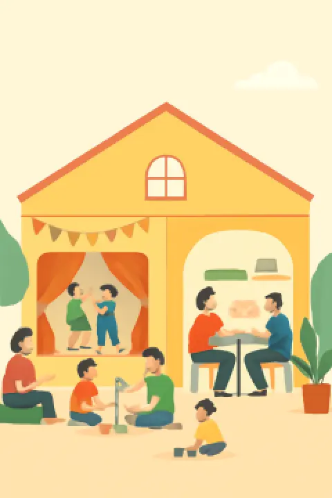 Tamashobana - Multifunctional Family and Children's Space - Tbilisi