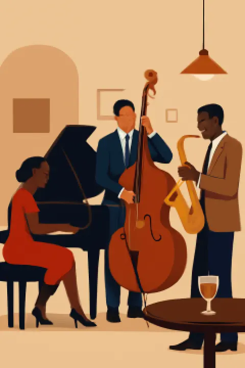 Summertime Jazz Trio Live at Nilo Restaurant - Giza