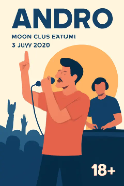 ANDRO Live at Moon Club Batumi - Batumi