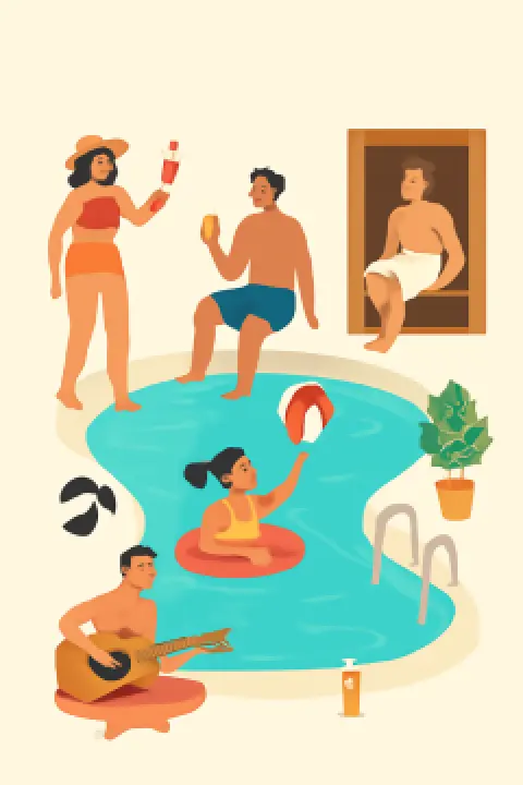 THE POOL PARTY в Colibring: 4-летие - Тбилиси