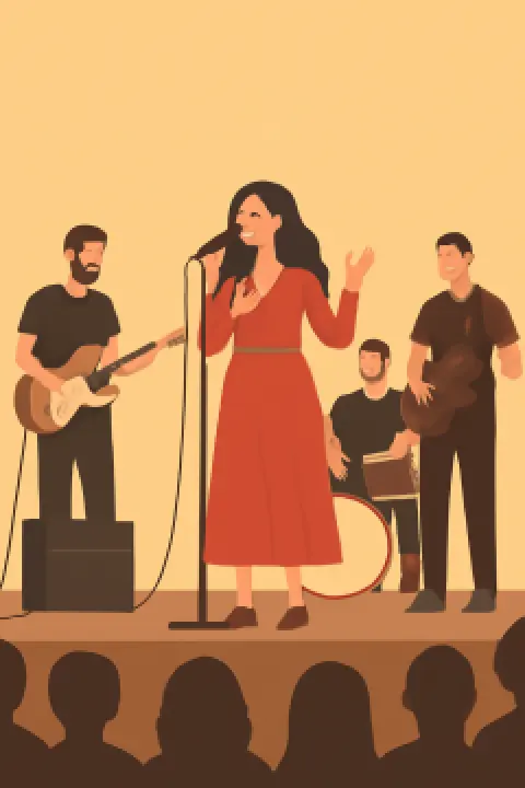 Tamar Gverdtsiteli Live in Concert with Band - Batumi