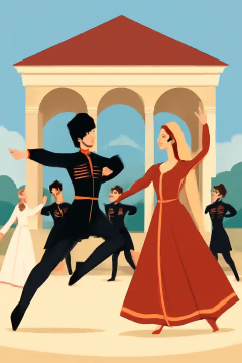 Fire of Georgia - State Royal National Ballet - Batumi