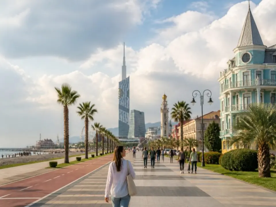 Explore Batumi without a fixed route