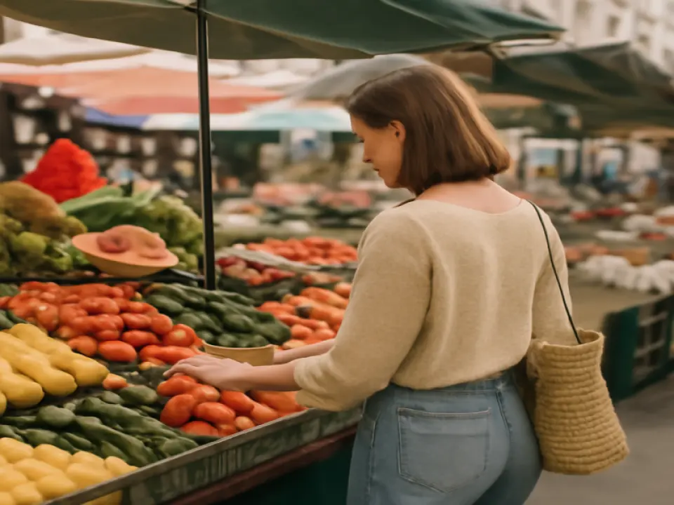 Visit Batumi markets and food stalls